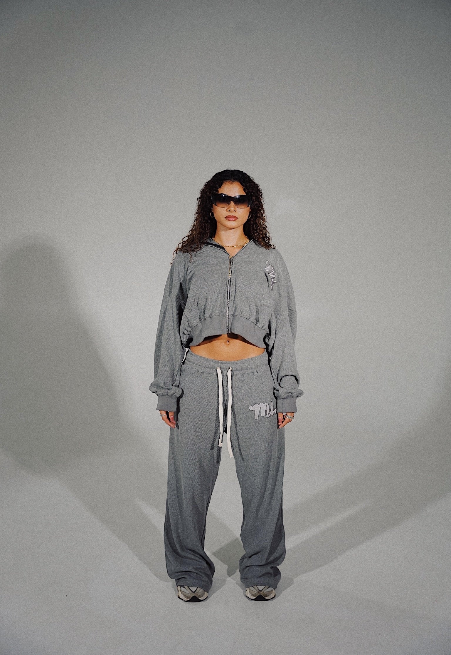 GREY THERMAL SWEATSUIT