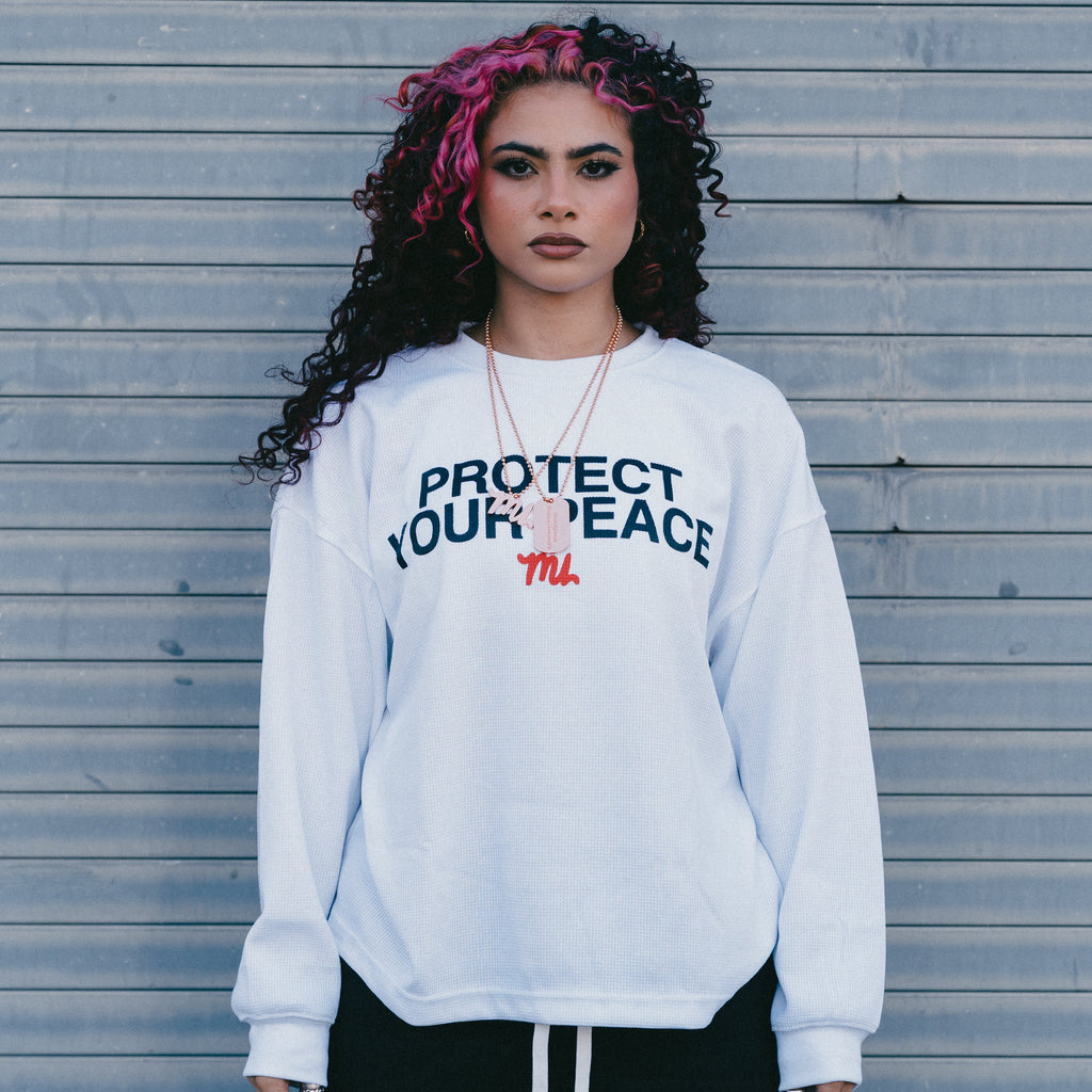 "PROTECT YOUR PEACE" THERMAL