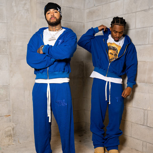 BLUEBERRY THERMAL SWEATSUIT