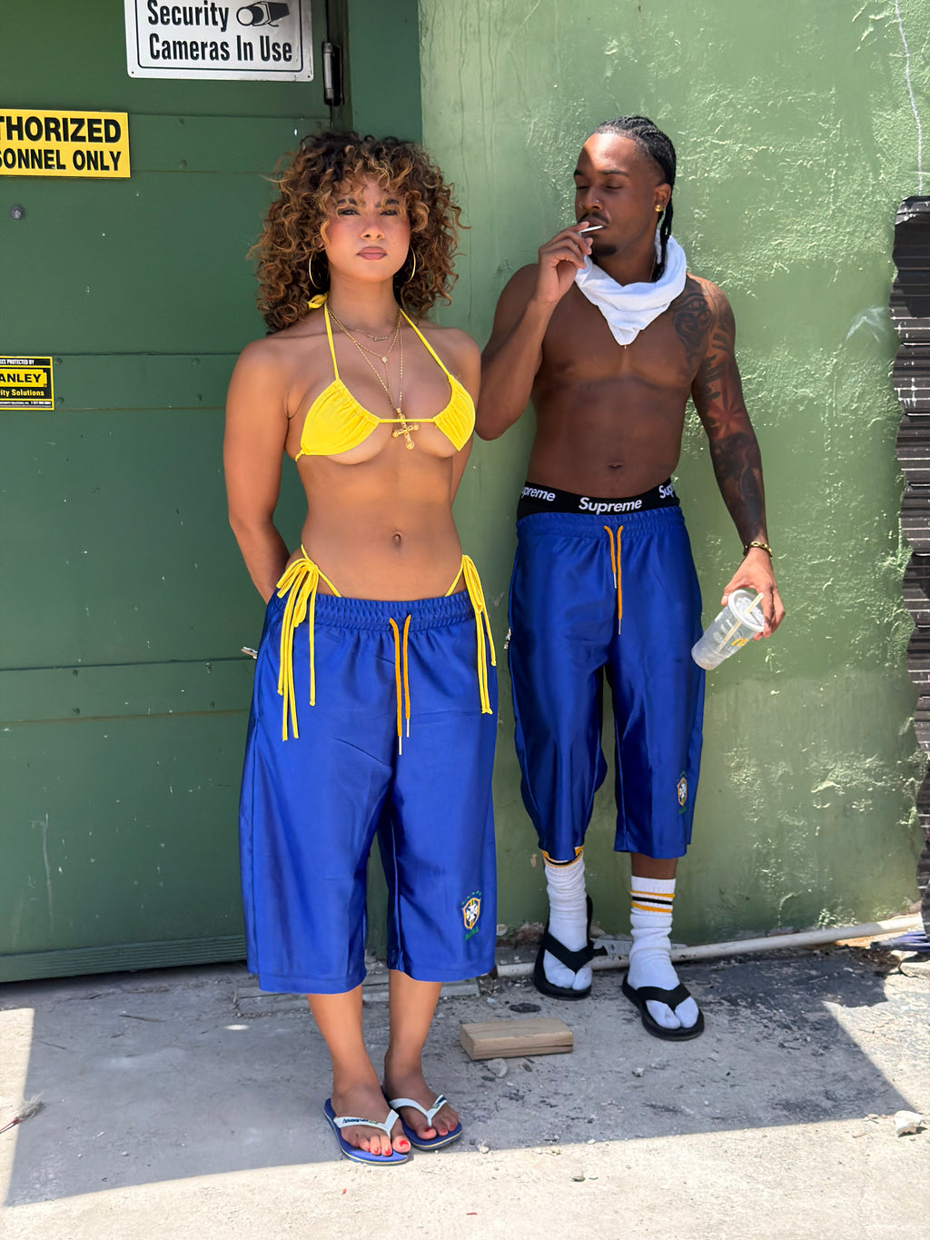 BRASIL SATIN JORTS