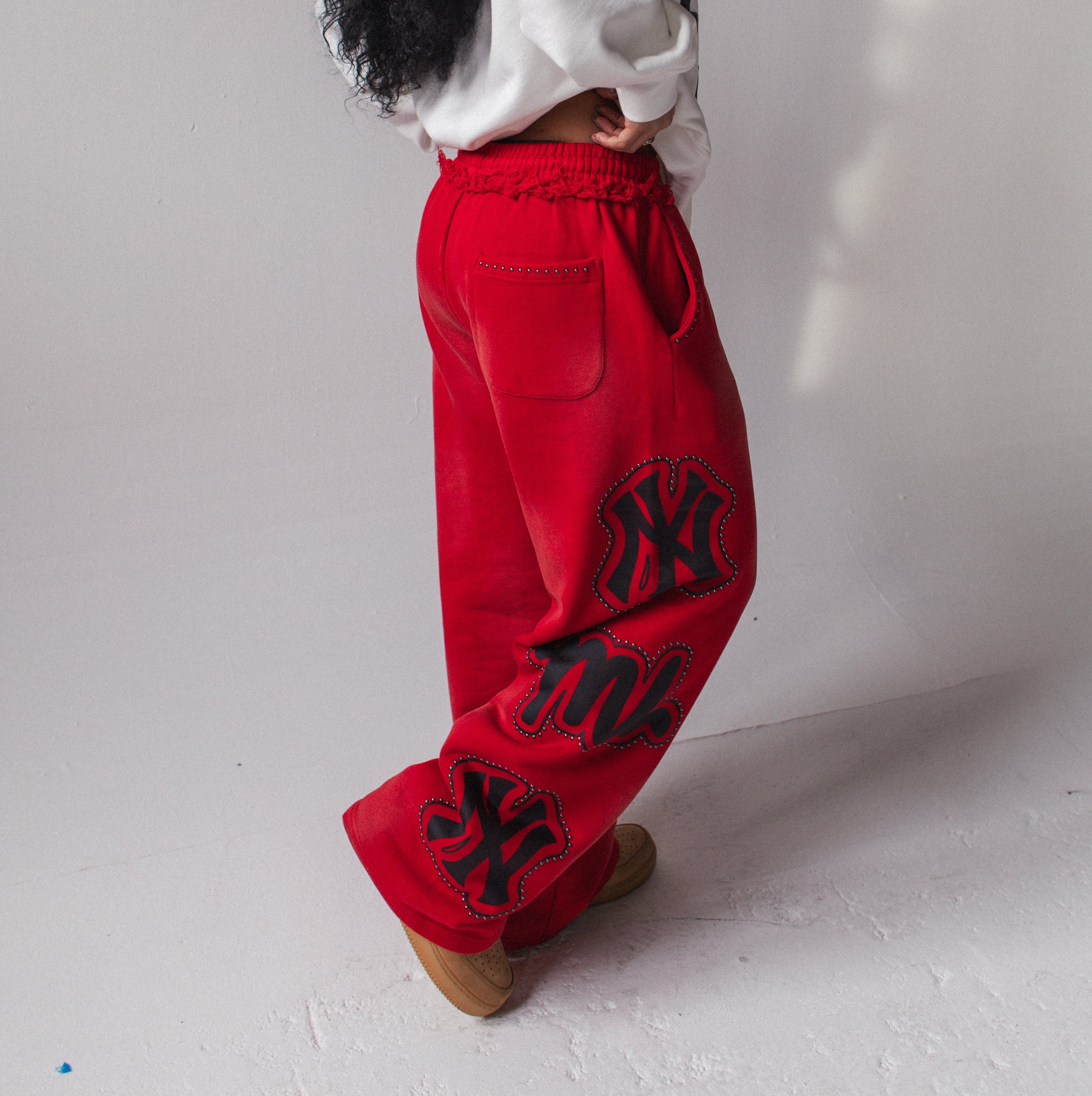 NY CITY CORE SWEATS [RED]