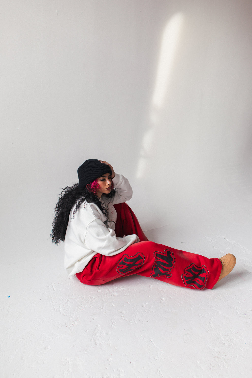 NY CITY CORE SWEATS [RED]