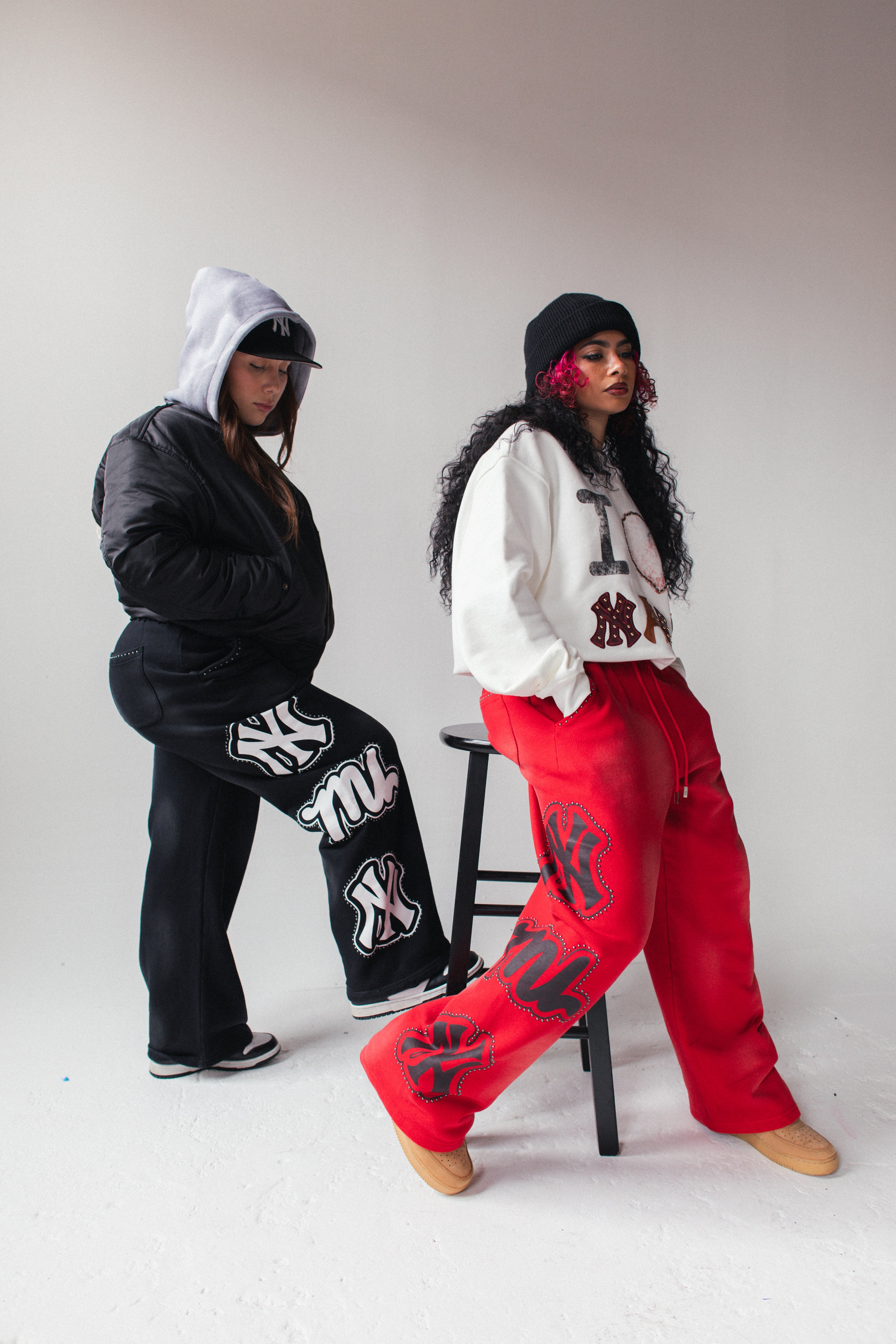 NY CITY CORE SWEATS [RED]