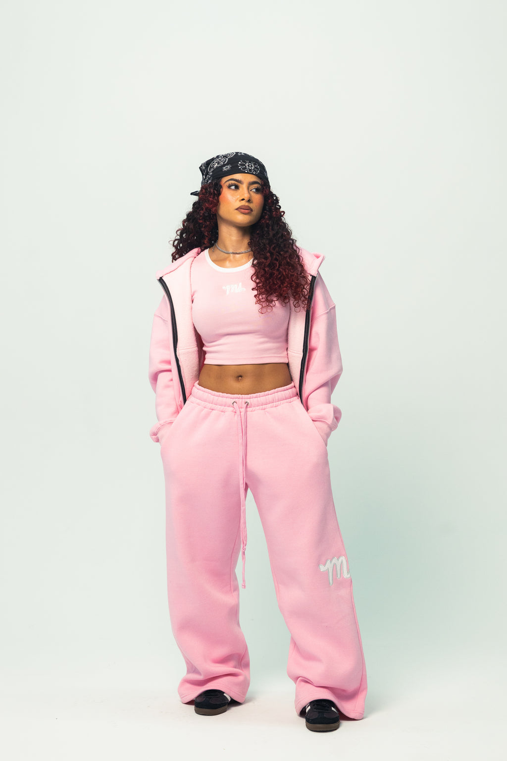 "BUBBLEGUM" CROP TOP