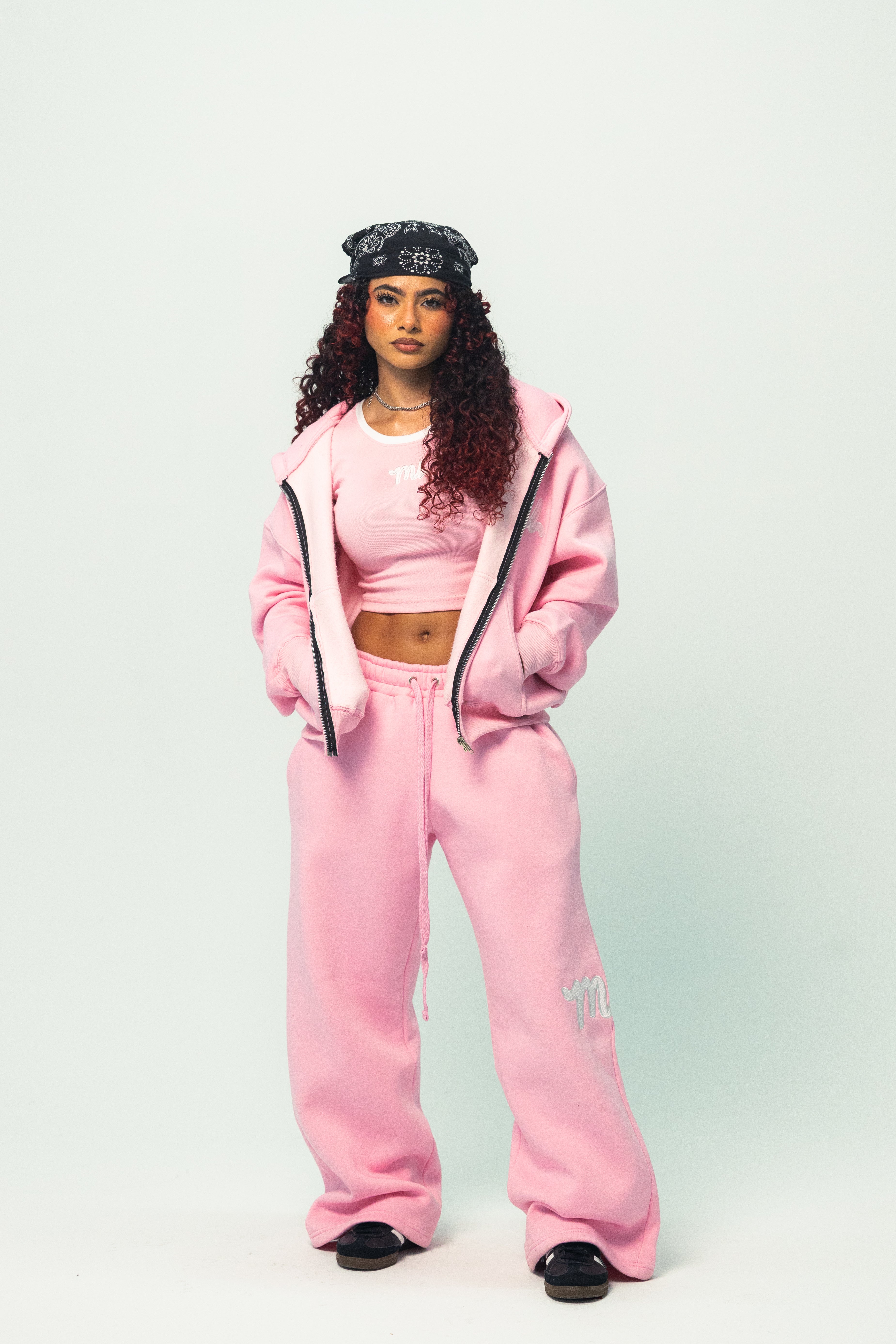 "BUBBLEGUM" CROP TOP