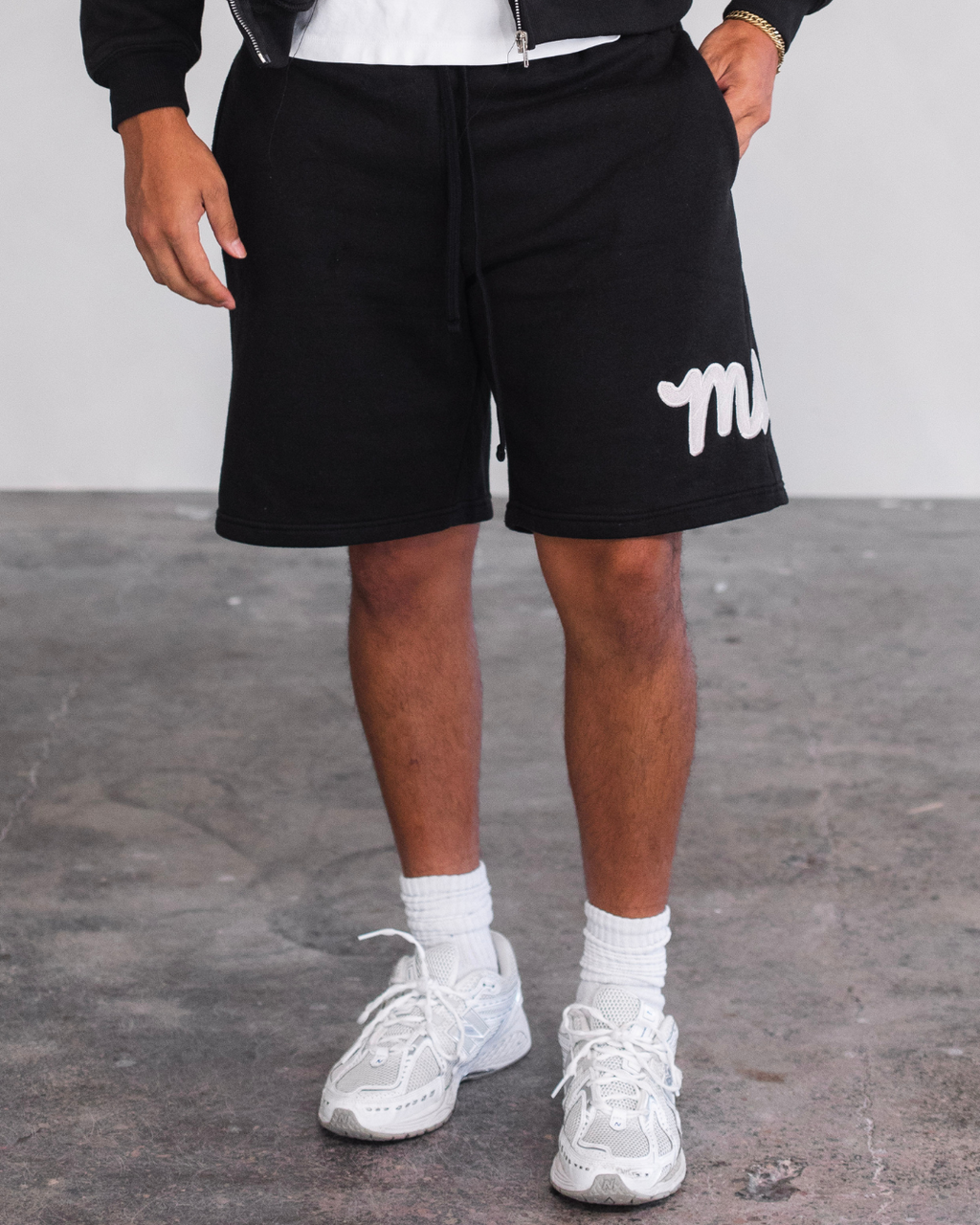 "BLACK COFFEE" MU SHORTS