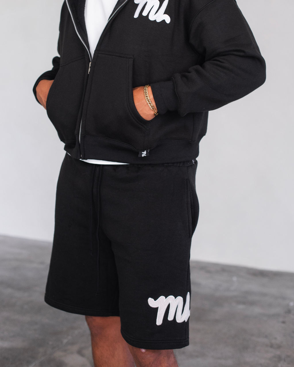 "BLACK COFFEE" MU SHORTS