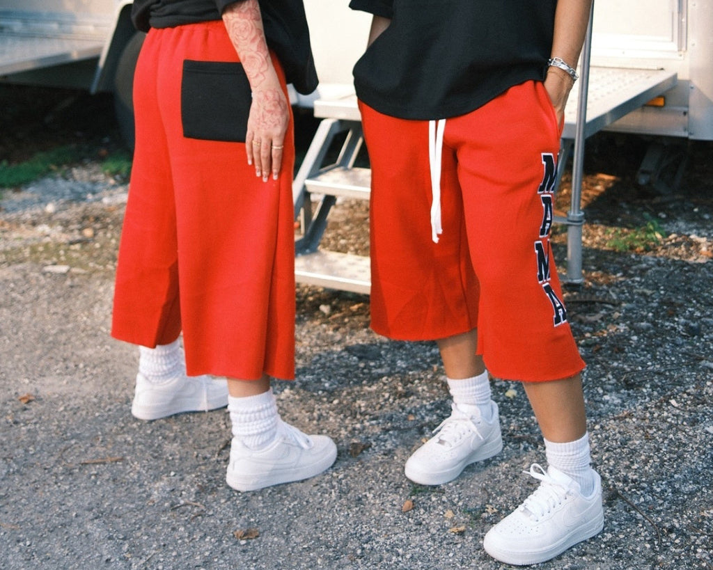 MAMA JORTS - RED